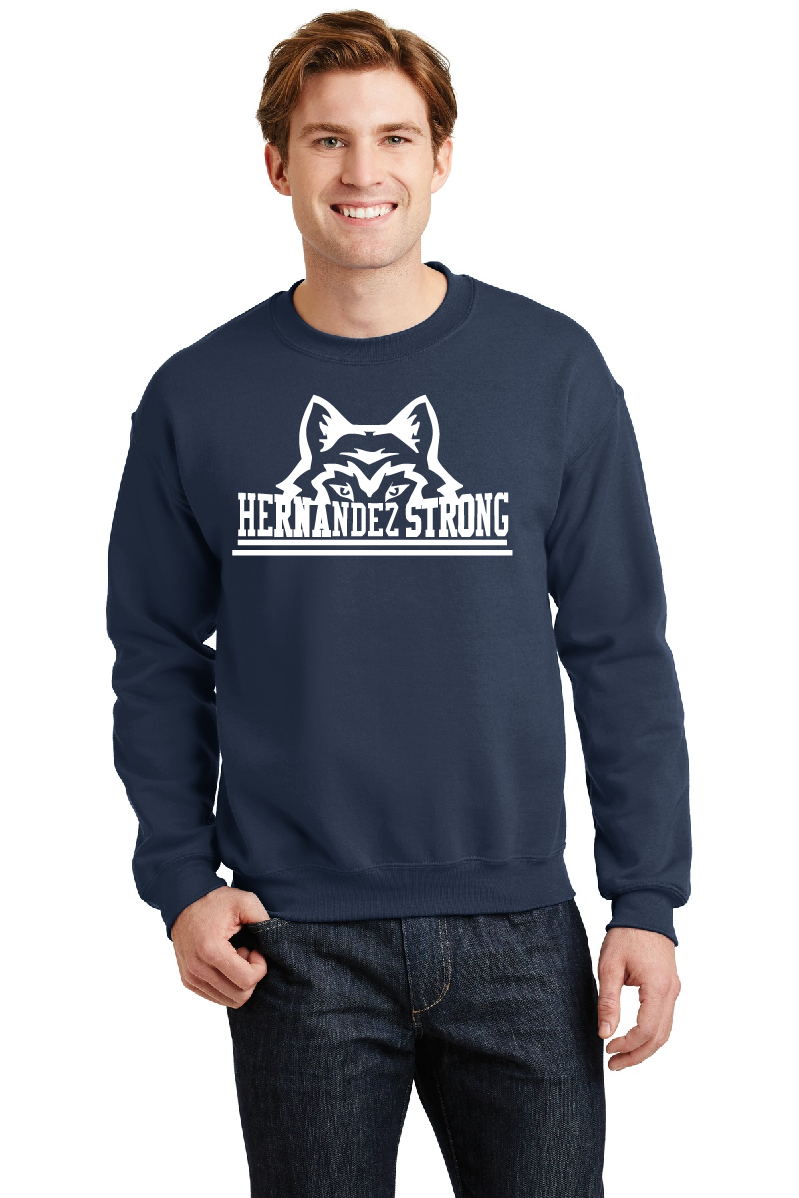 Hernandez Strong Sweatshirt - Gildan 18000
