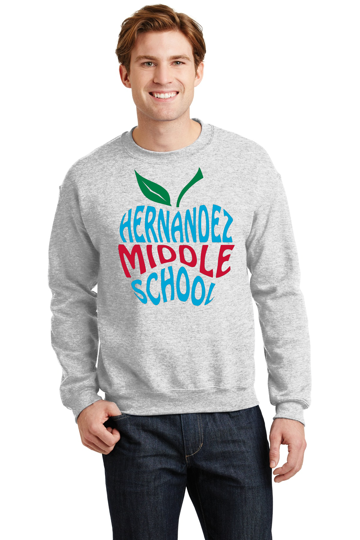 Hernandez Middle School Sweatshirt - Gildan 18000