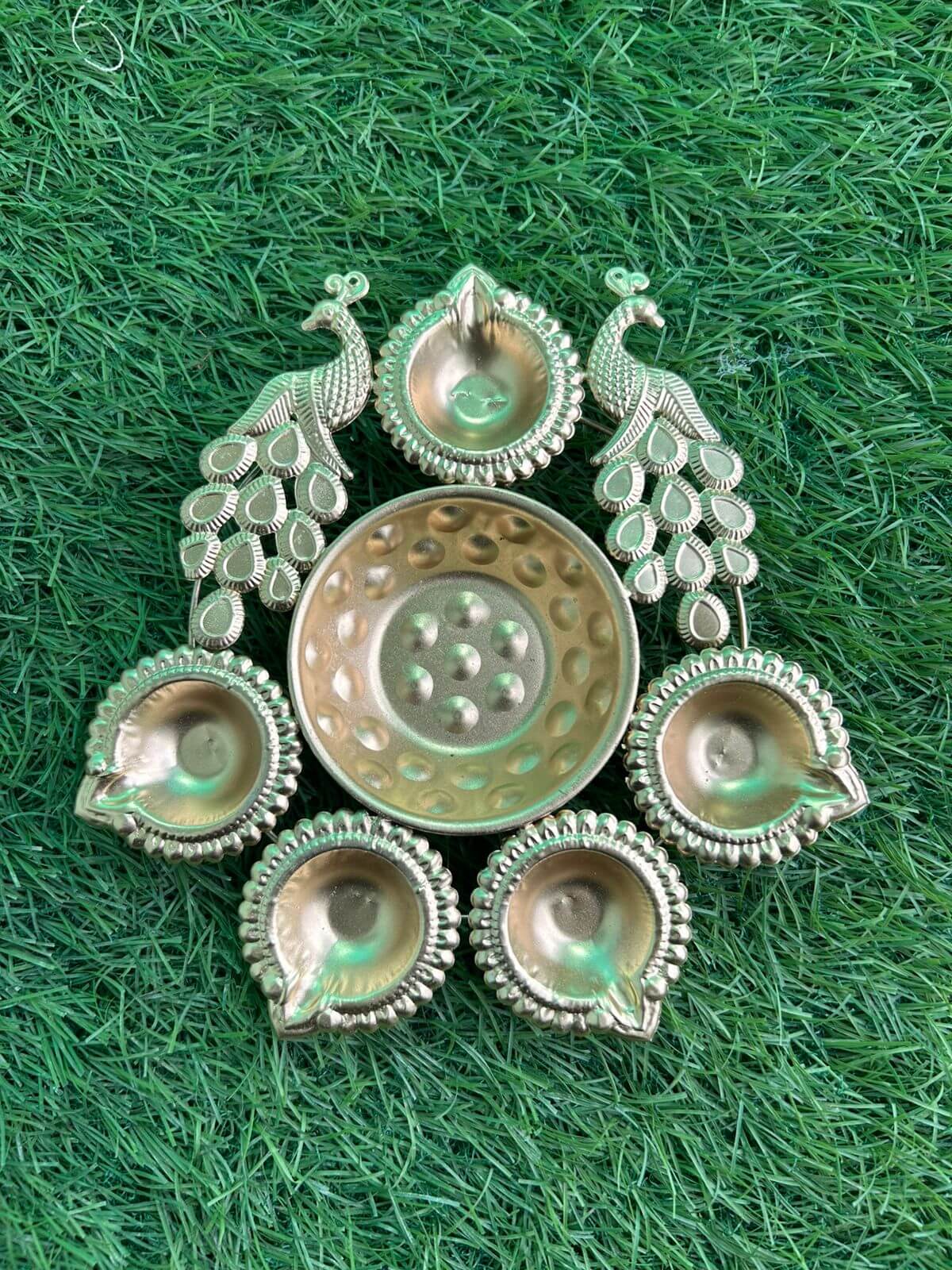 Royal Peacock Urli Bowl