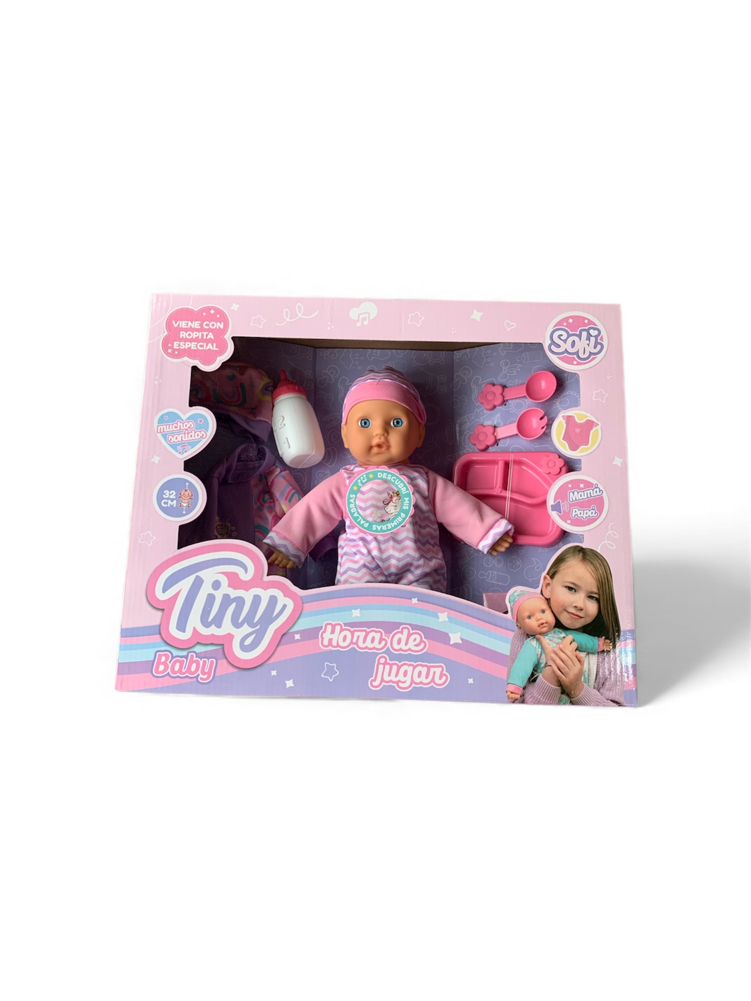 BEBOTE TINY  CON  ROPA EXTRA