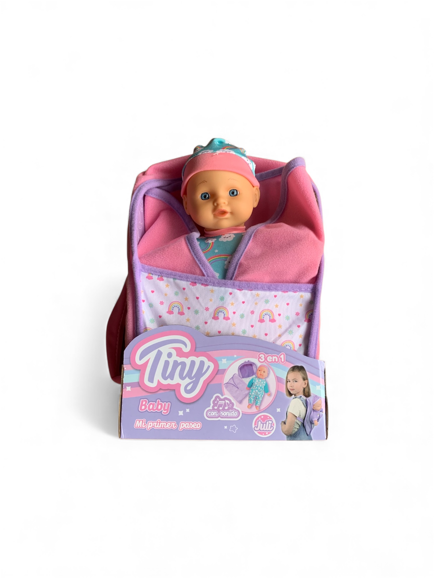 Muñeca Tiny  con mochila