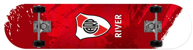 Kit Skate ,Rodilleras y coderas River Plate