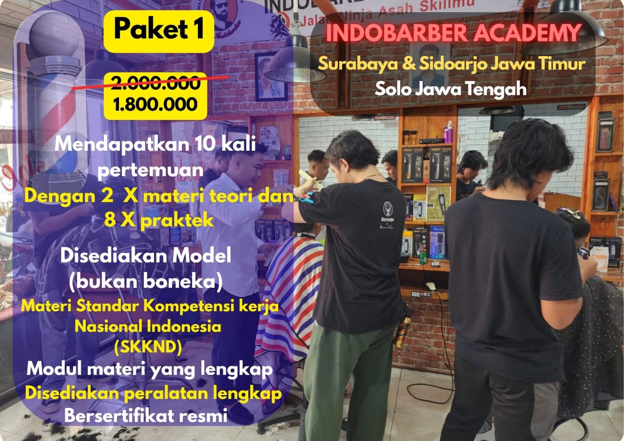 Paket Barber 1