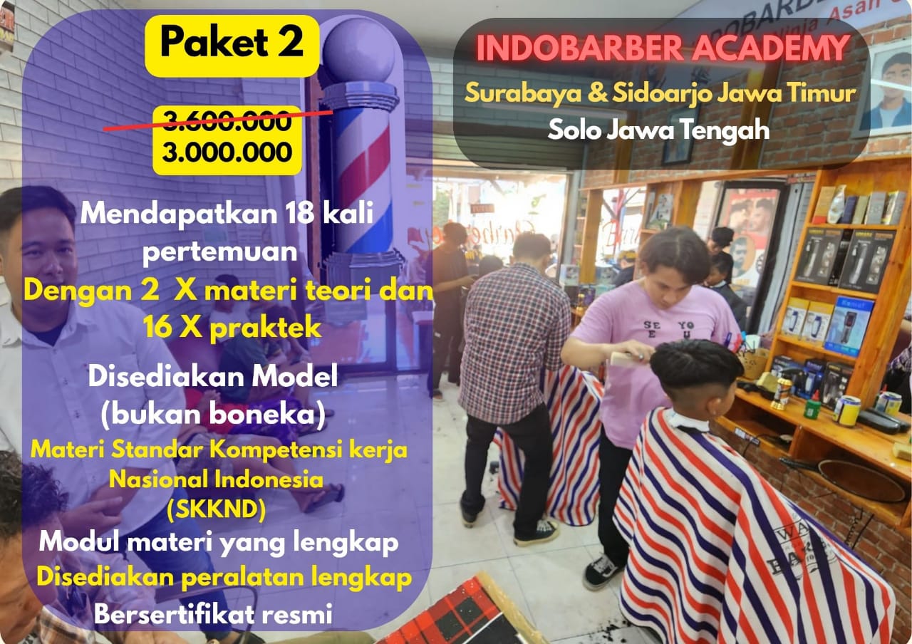 Barber Training Paket 2