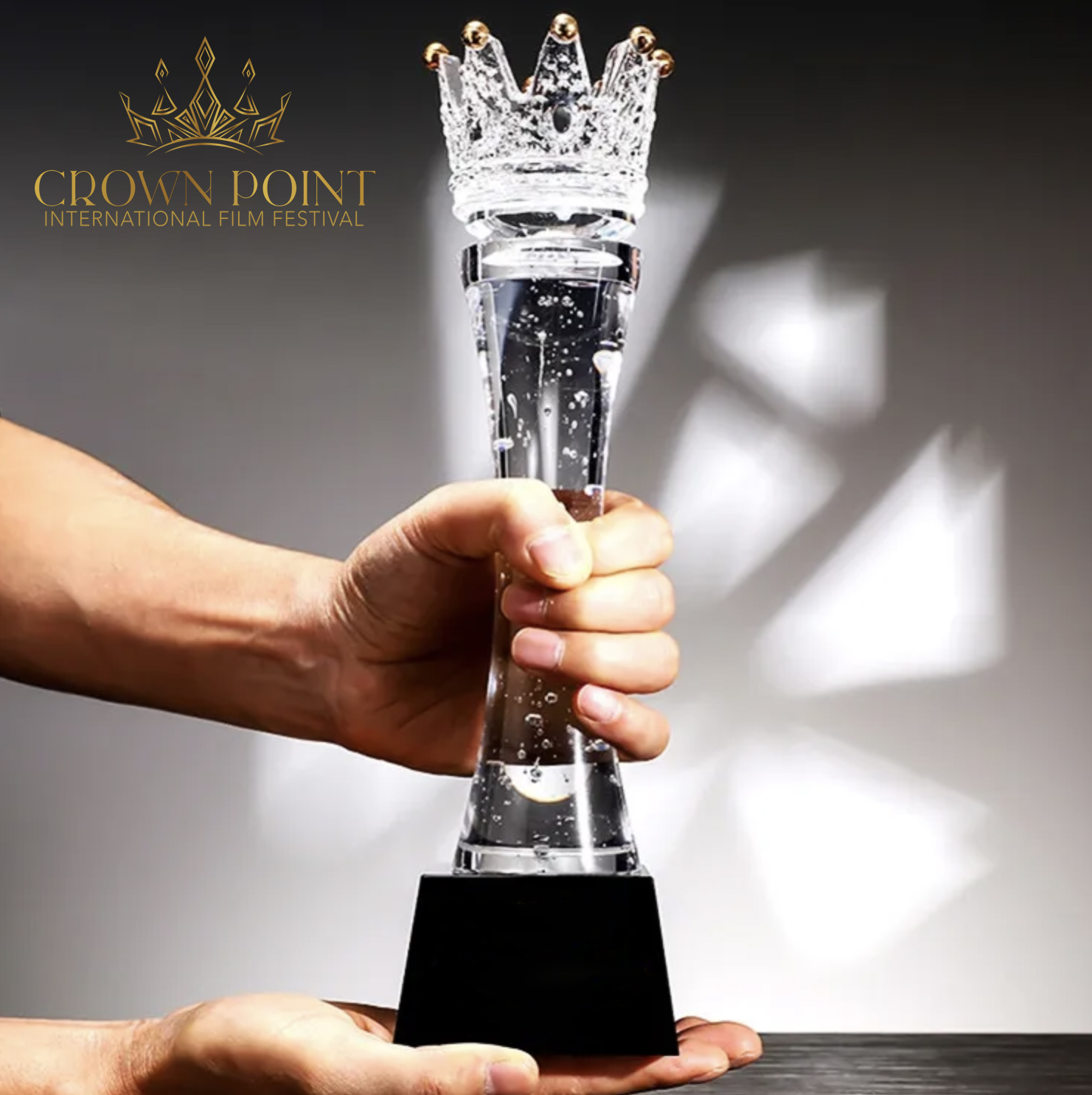 Crown Point International Film Festival Official Trophy