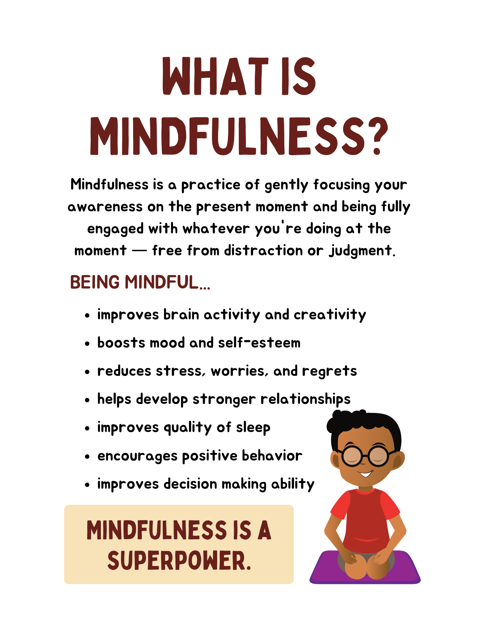 Mindfulness Journal for Kids