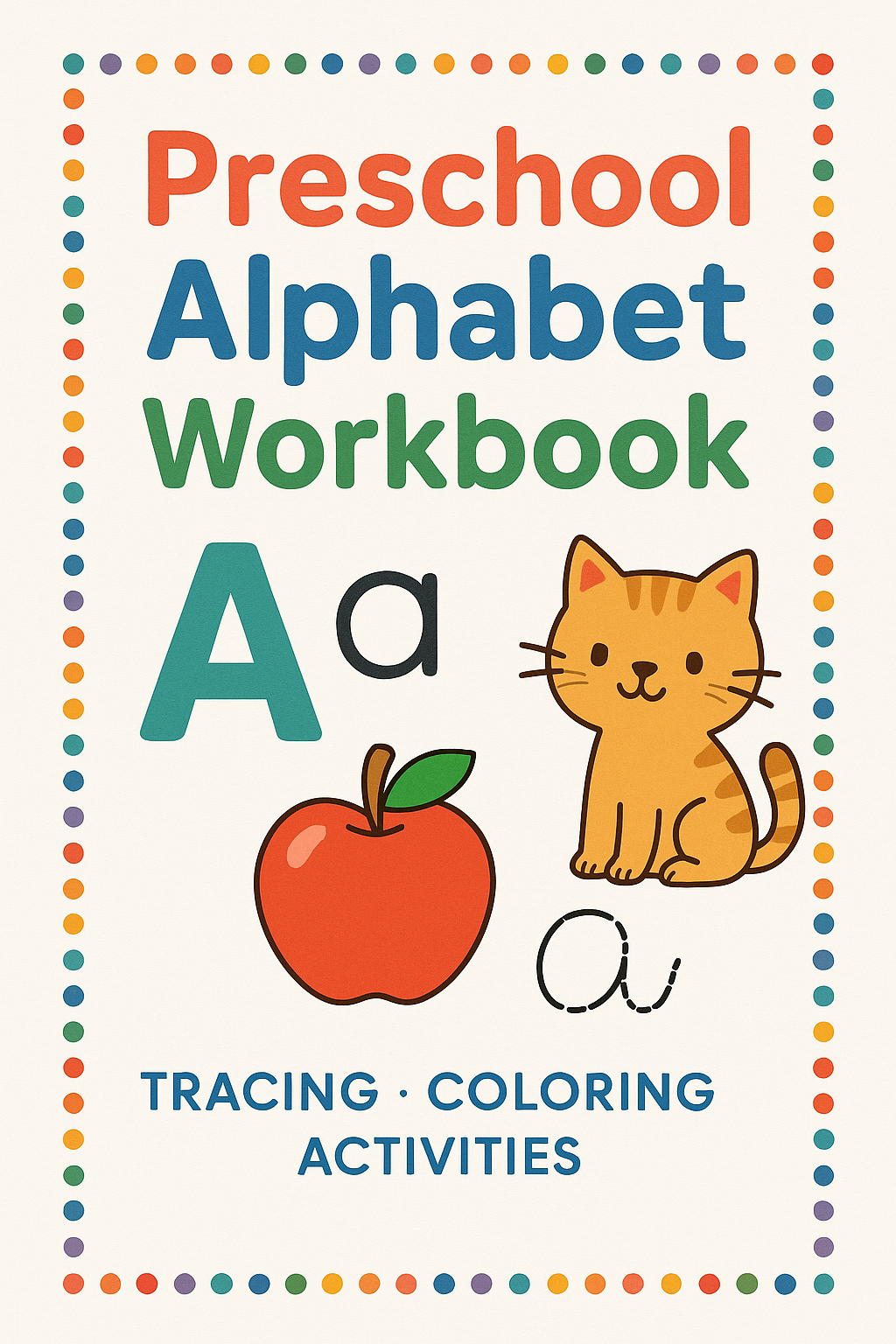 Preschool Alphabet Workbook