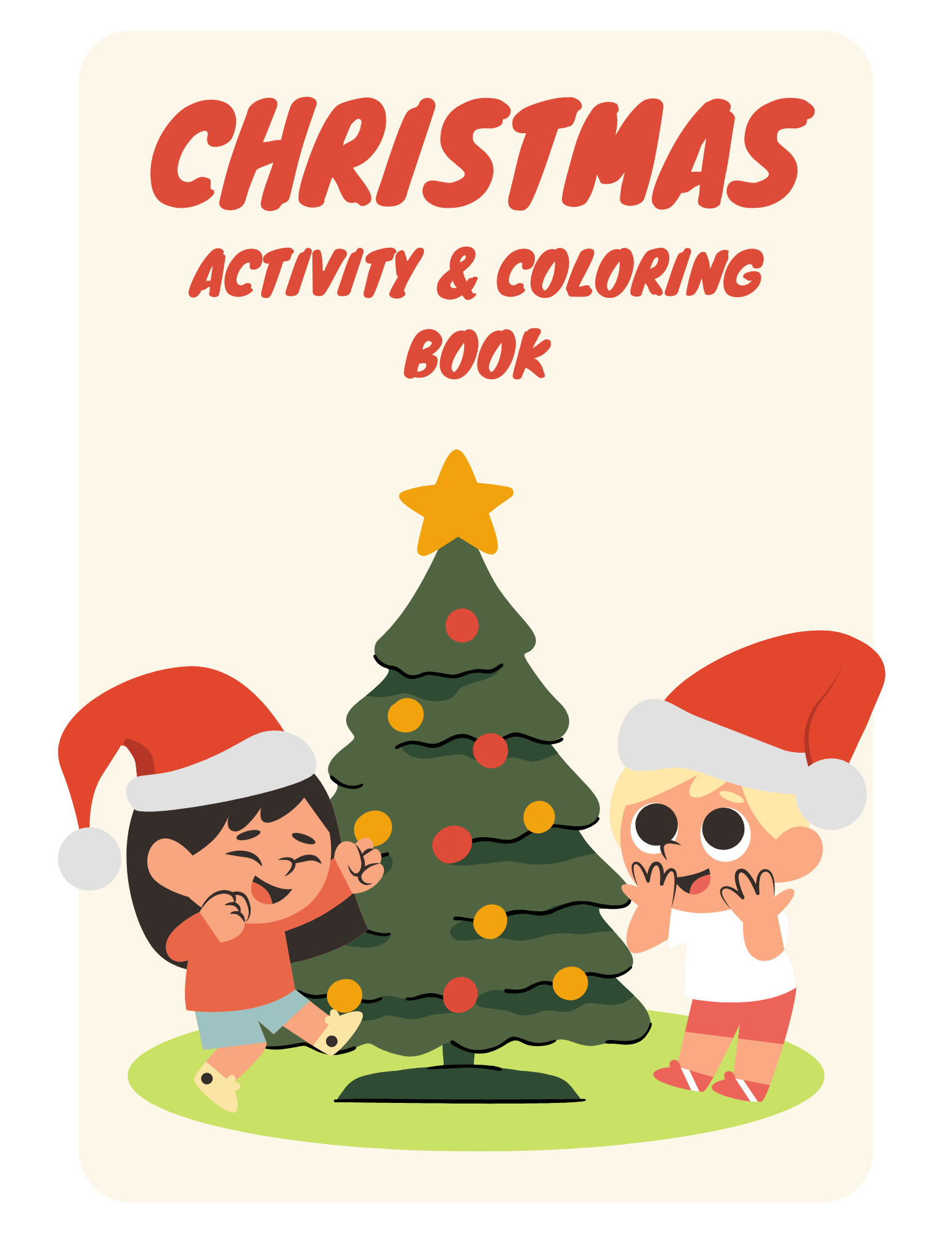 Christmas Activity & Coloring Book