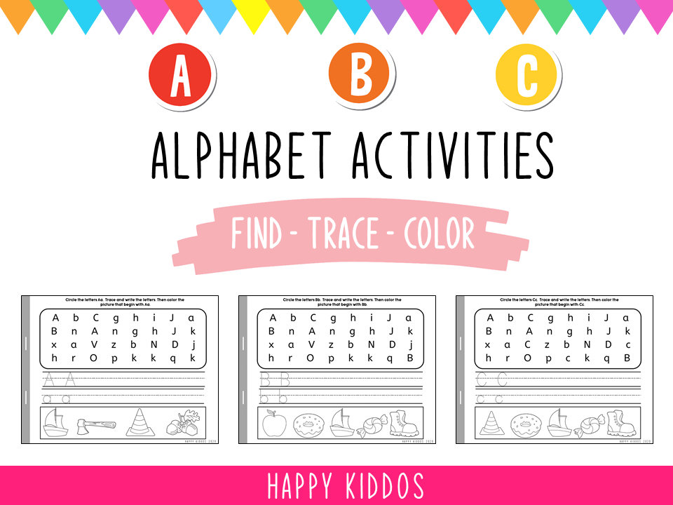 Alphabet Activities Worksheets
