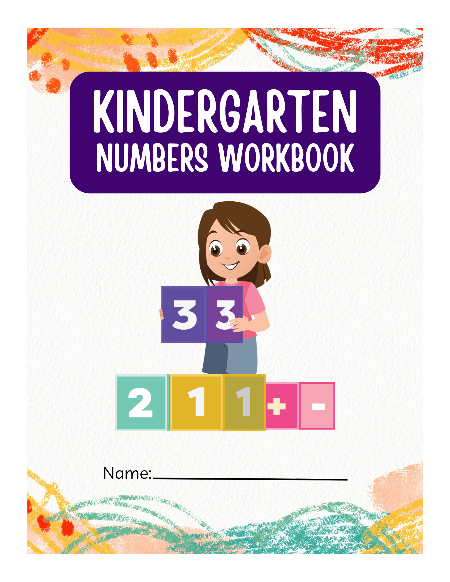 Kindergarten Numbers Workbook