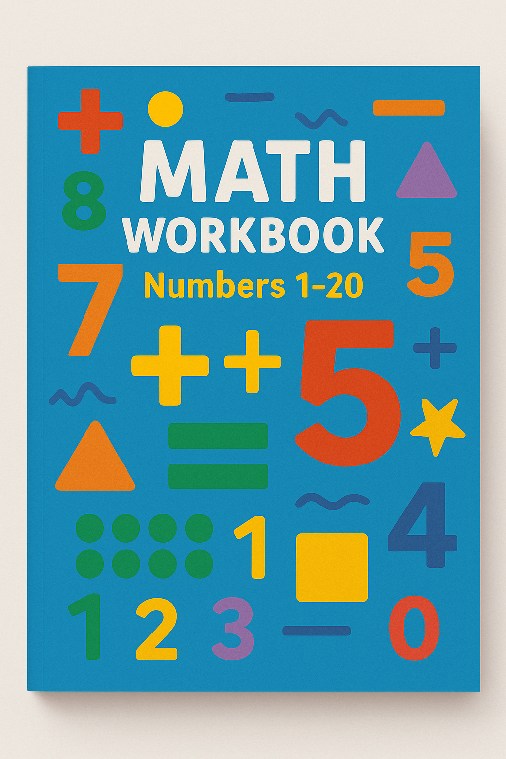 Math Workbook Numbers 1-20