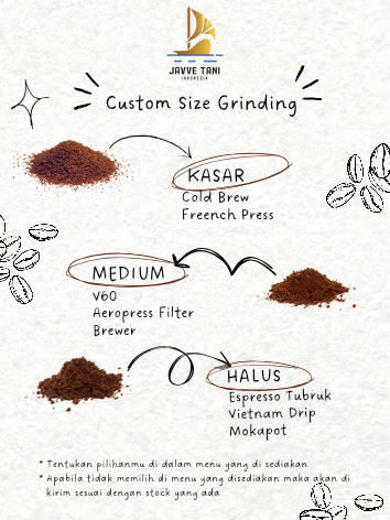 Javetani Coffee Robusta Fine Pulping Temanggung