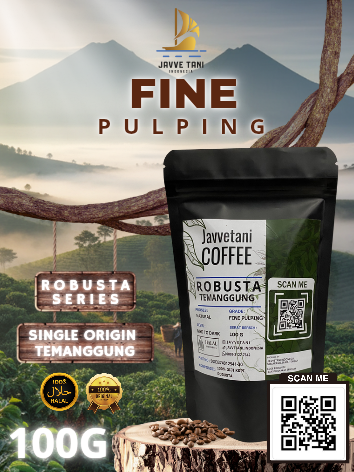 Javetani Coffee Robusta Fine Pulping Temanggung