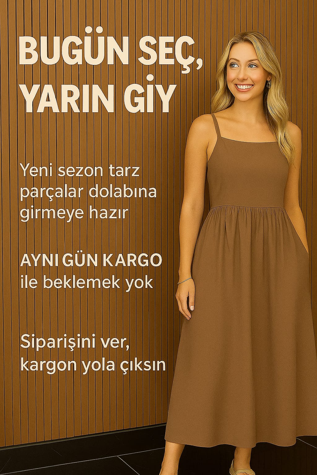 Şık Kadın Elbisesi