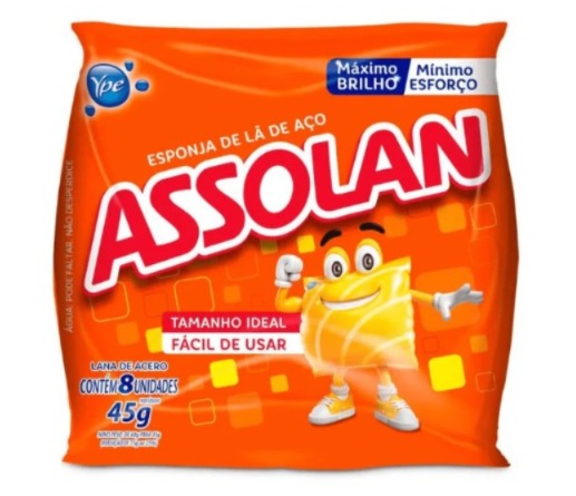 Assolan Esponja de Lã de Aço