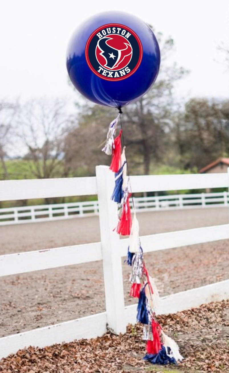 Texans Inspired Balloon