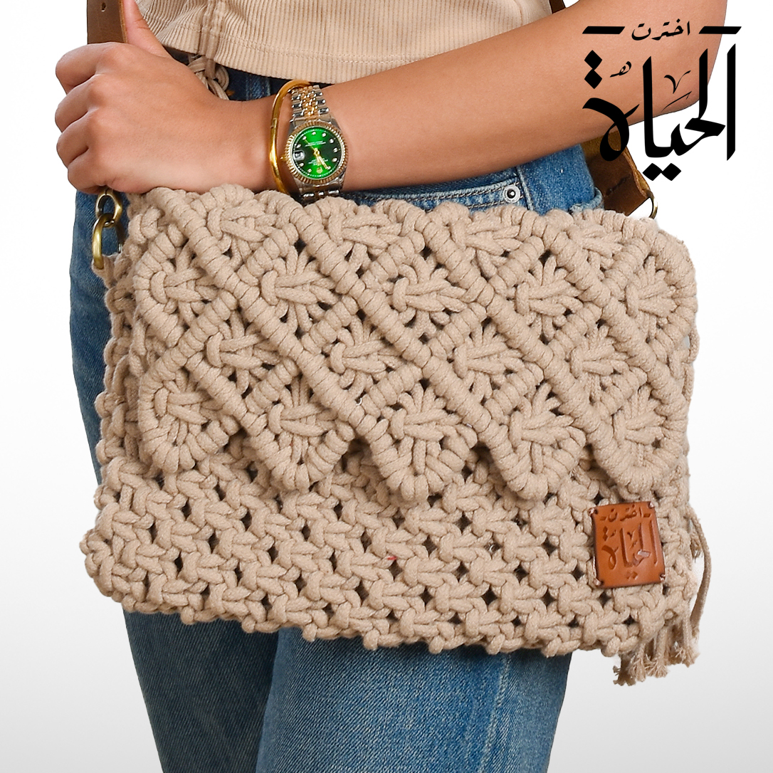 Macrame handbag