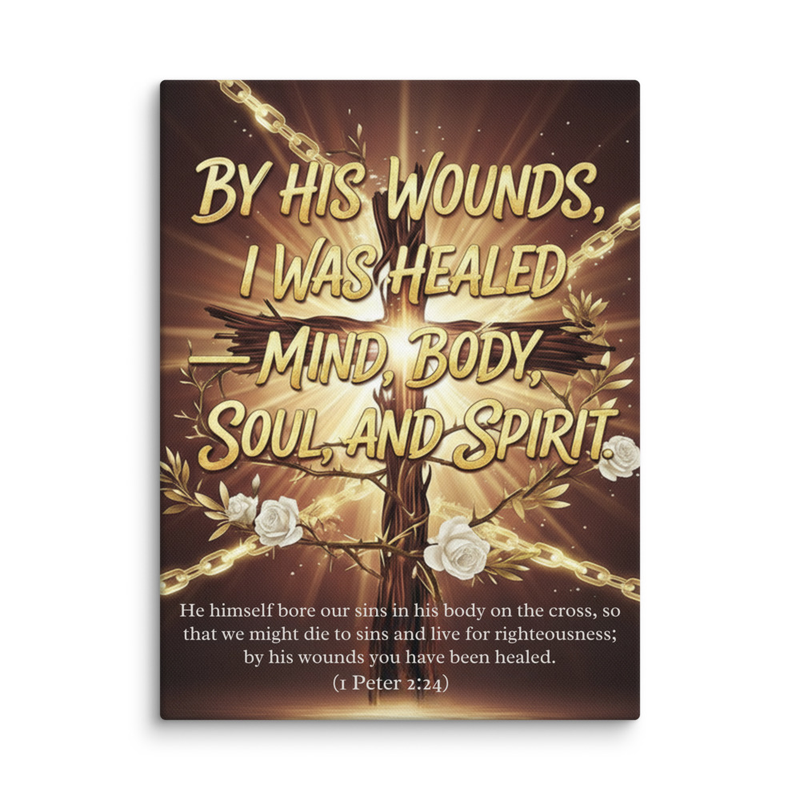 Christian Inspirational Canvas Wall Art