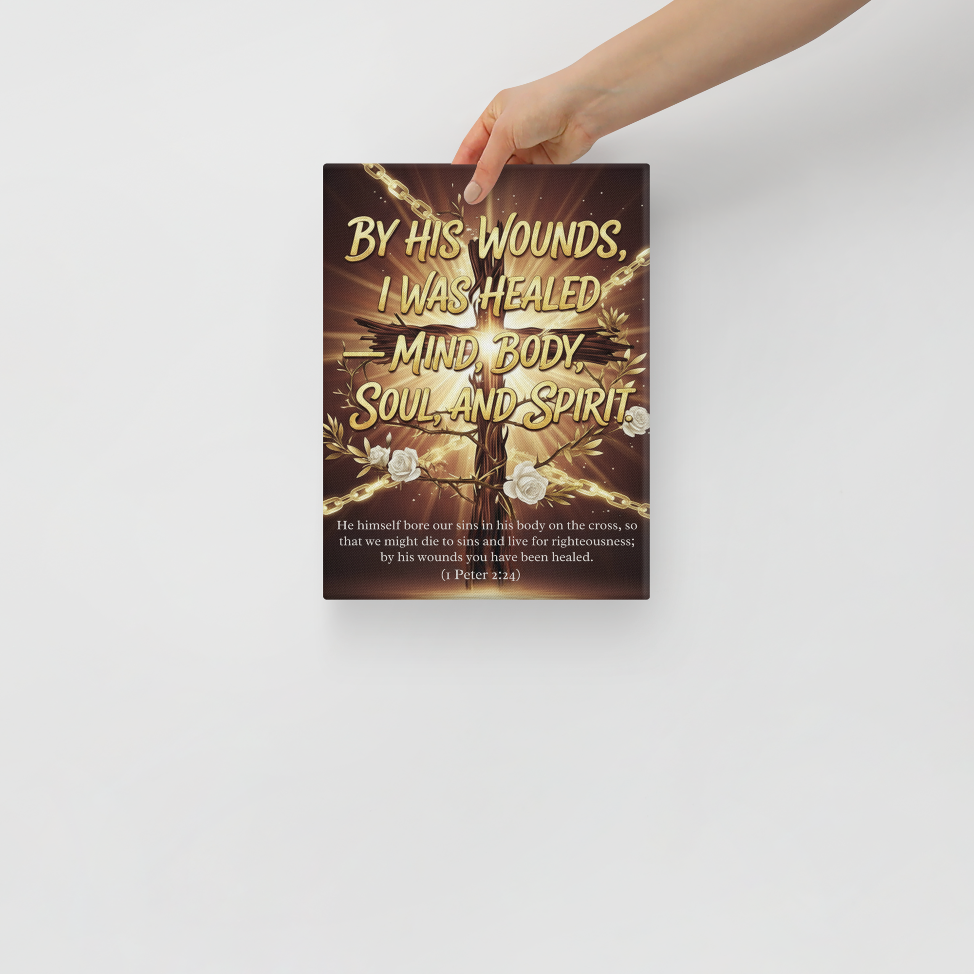 Christian Inspirational Canvas Wall Art