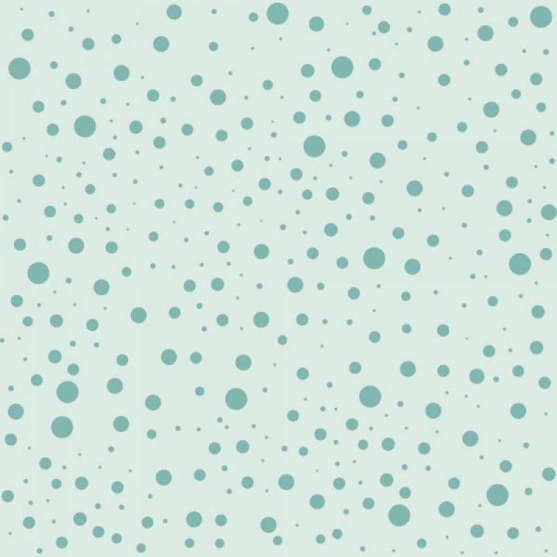 Papel De Parede Infantil Bolinhas Verde