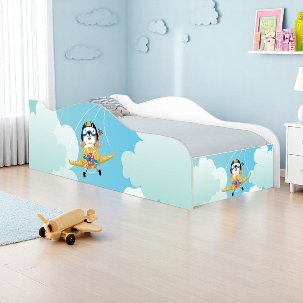 Cama Mobili Infantil Ursinho Patrulheiro - DDCKMCB1432PR