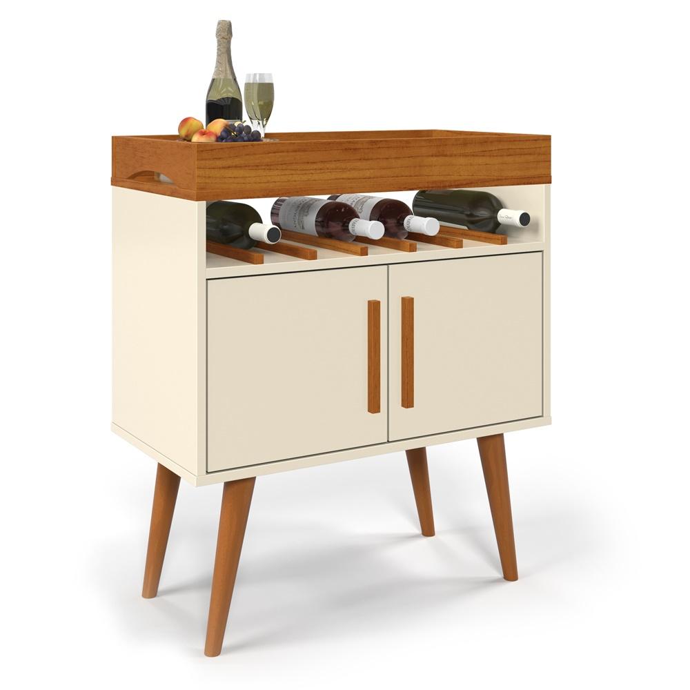 Aparador Café Drink Off White Caramelo - DDCOFT312462