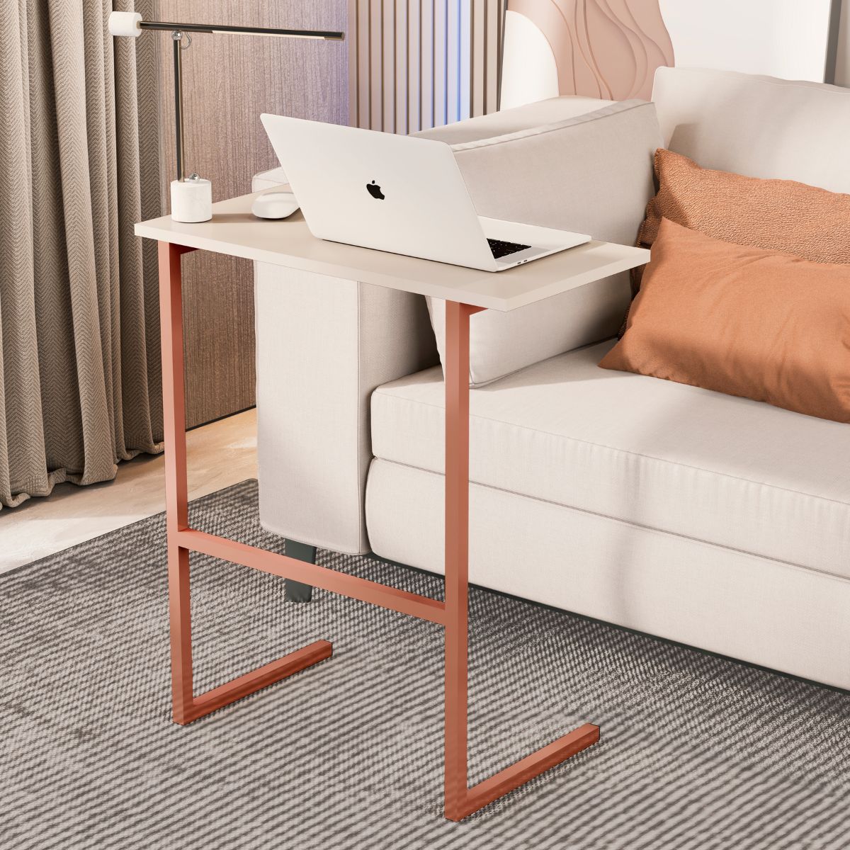 Mesa P/ Notebook Thor Pérola Bronze - DDCSAL664