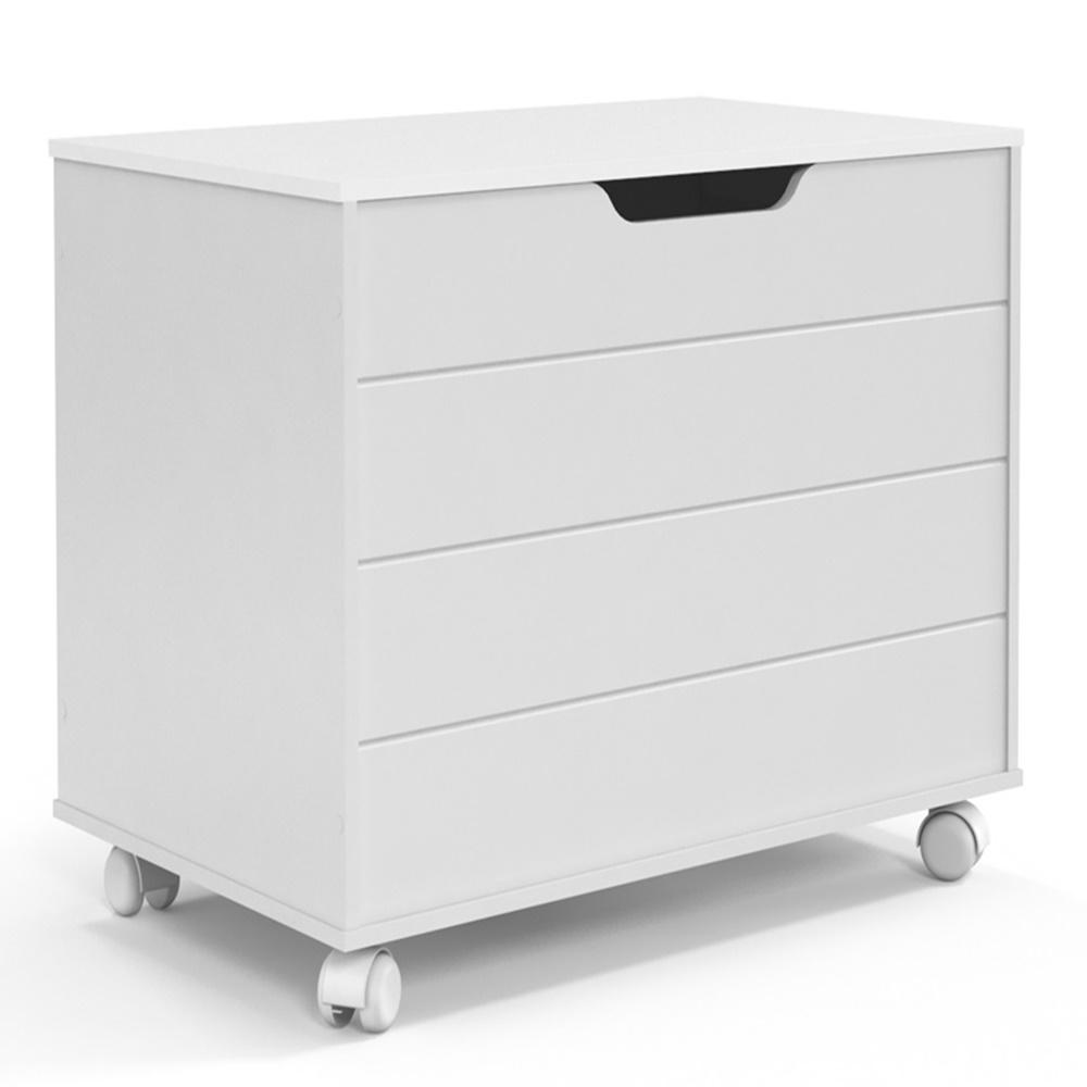 Bau Caixa de Brinquedos Toys Branco - DDCOFT734827