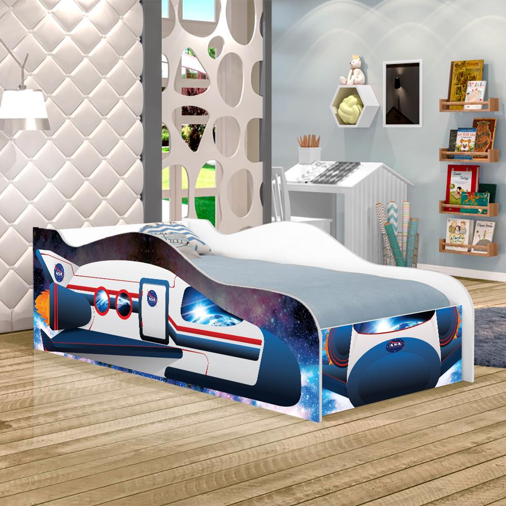 Cama Foguete Espacial Kids Infantil - DDCKMCB1471KEI