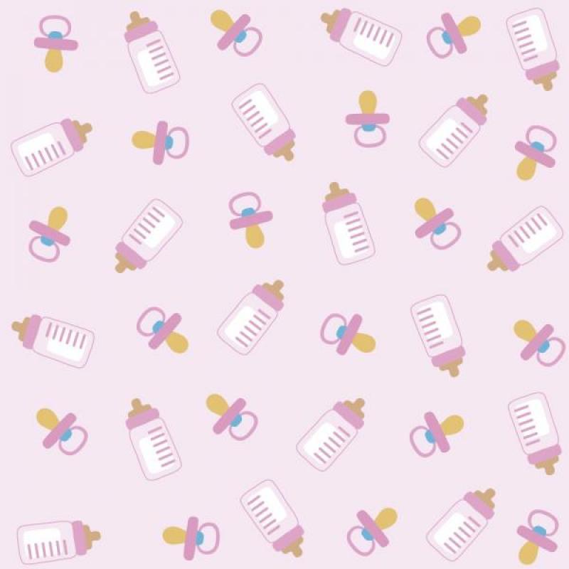 Papel De Parede Infantil Mamadeira