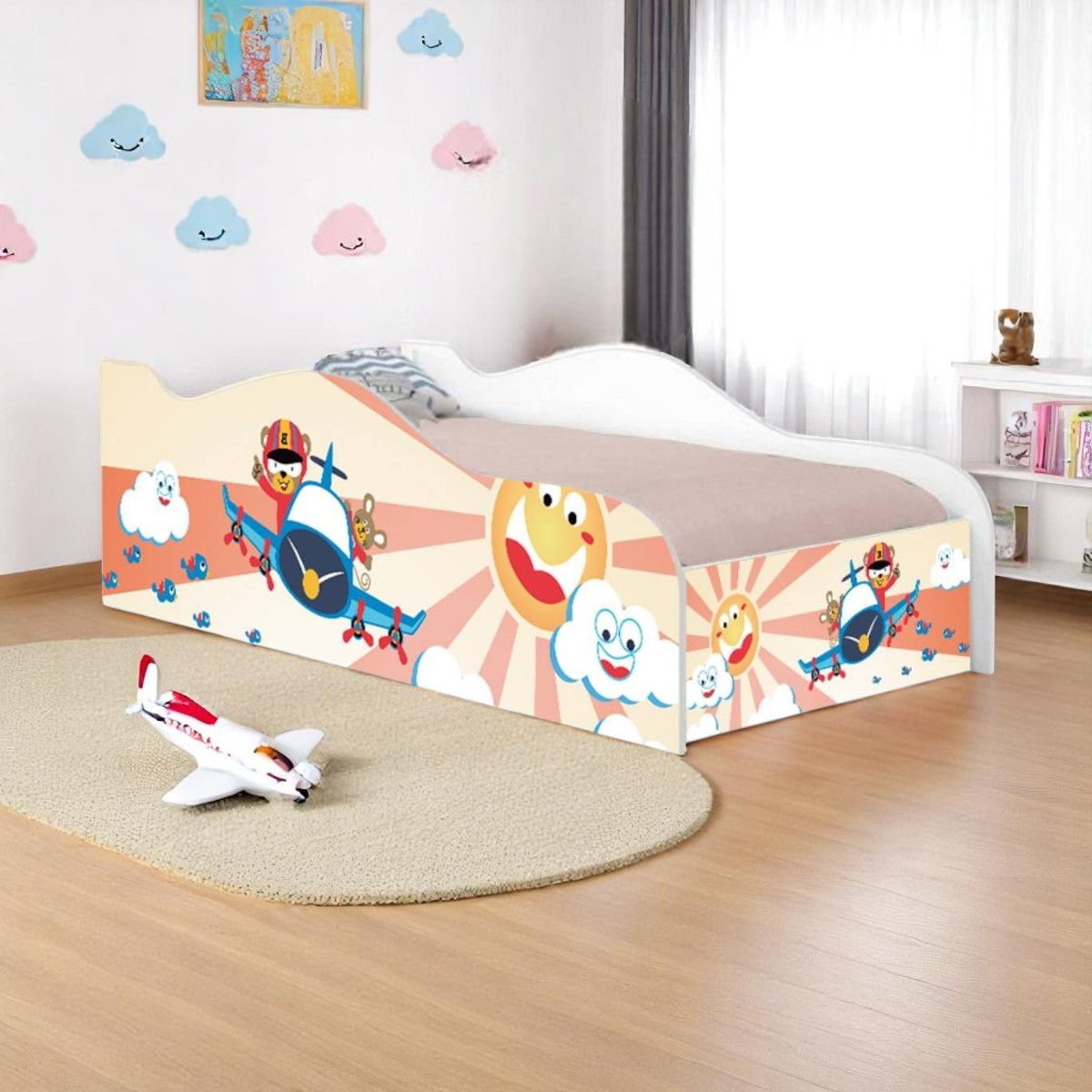 Cama Mobili Infantil Patrulha De Ursinhos - DDCKMCB1431PR
