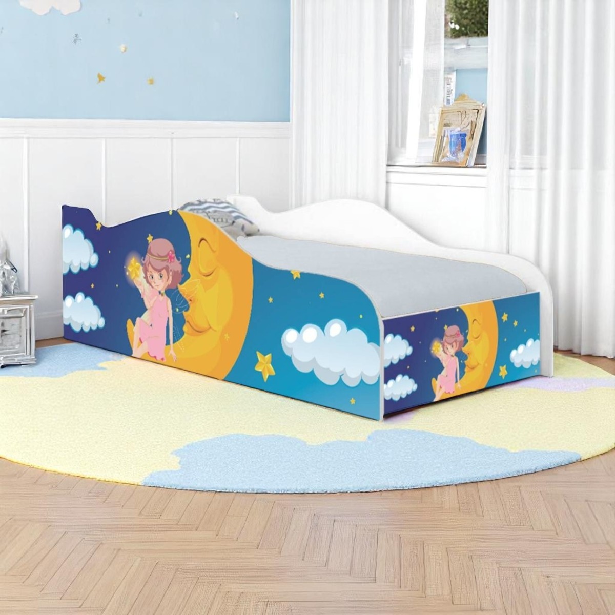 Cama Mobili Infantil Fadinhas Encantadas - DDCKMCB1417PR