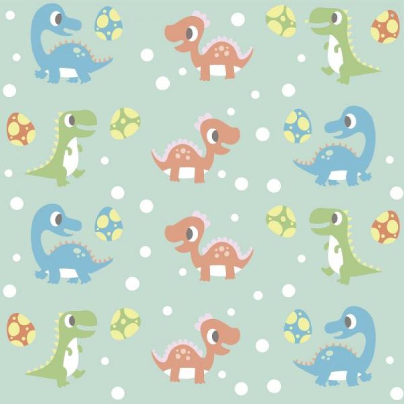 Papel De Parede Infantil Dinossauros Baby