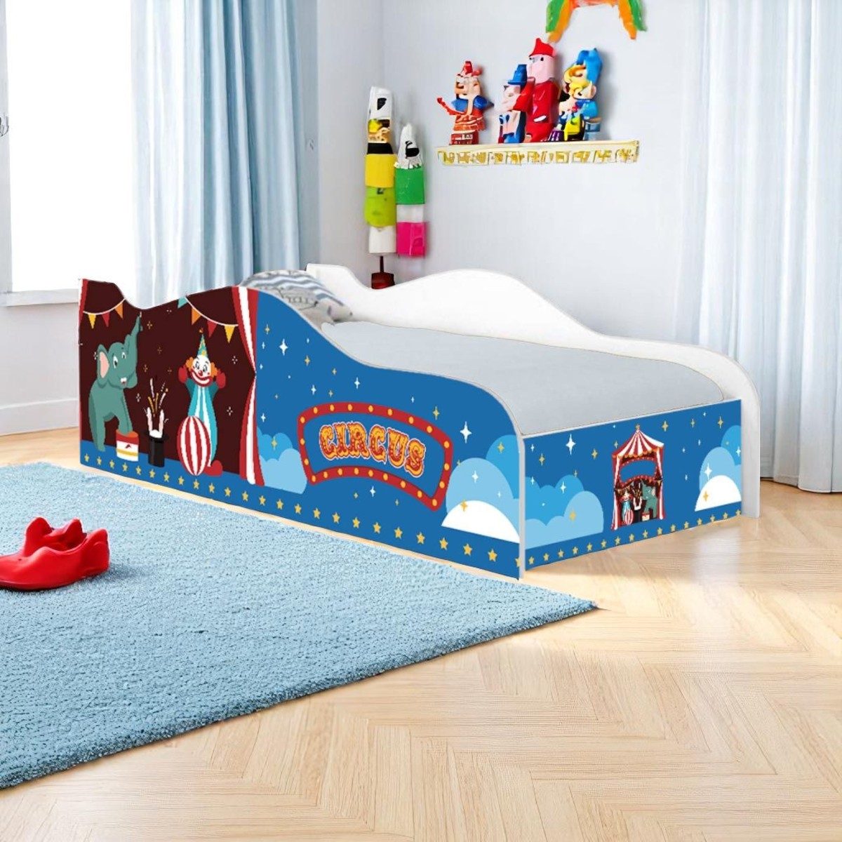 Cama Mobili Solteiro Circo - DDCKMCB1452SPR