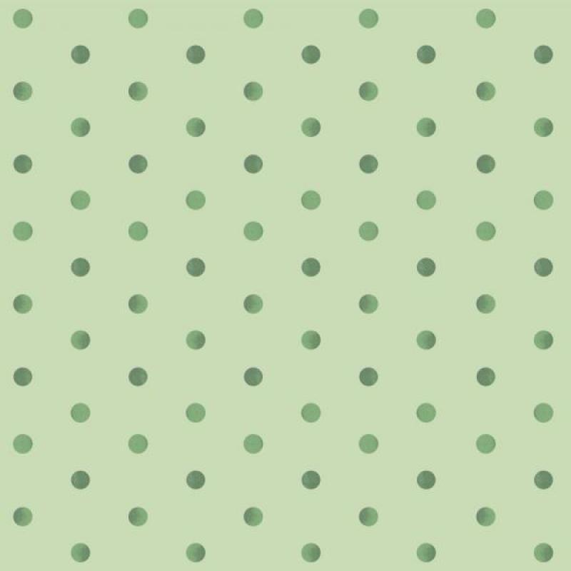 Papel De Parede Infantil Bolinhas Verde Degrade