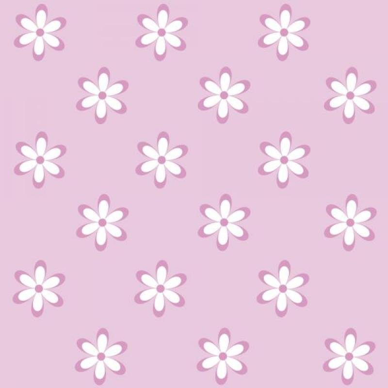 Papel De Parede Infantil Flores Margarida