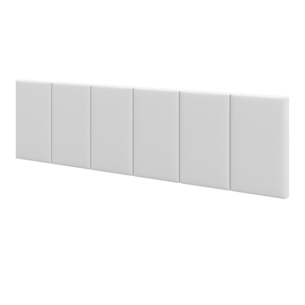 Cabeceira Casal Laura Almofadada Branco - DDCOFT305655