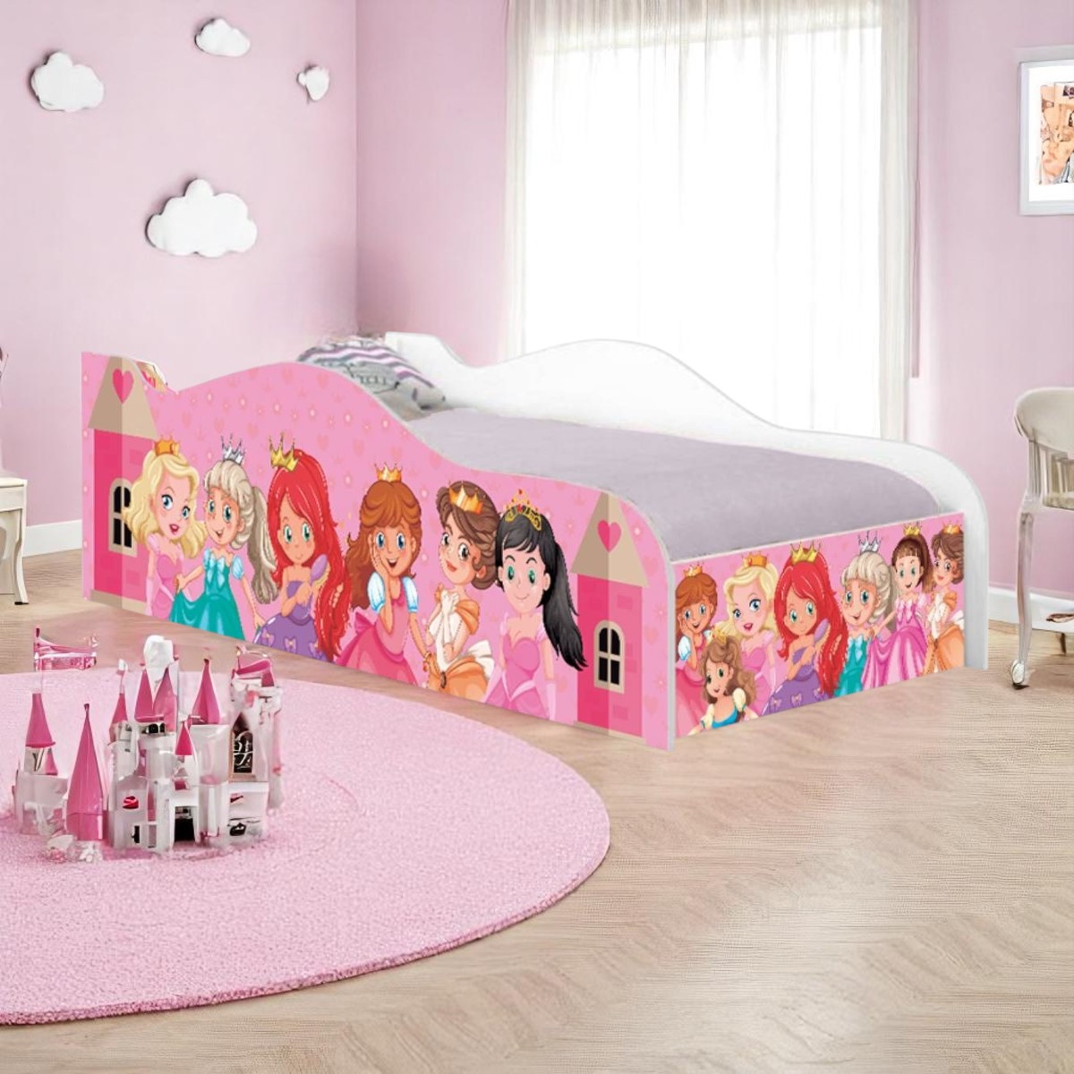 Cama Mobili Infantil Princesas - DDCKMCB1412PR