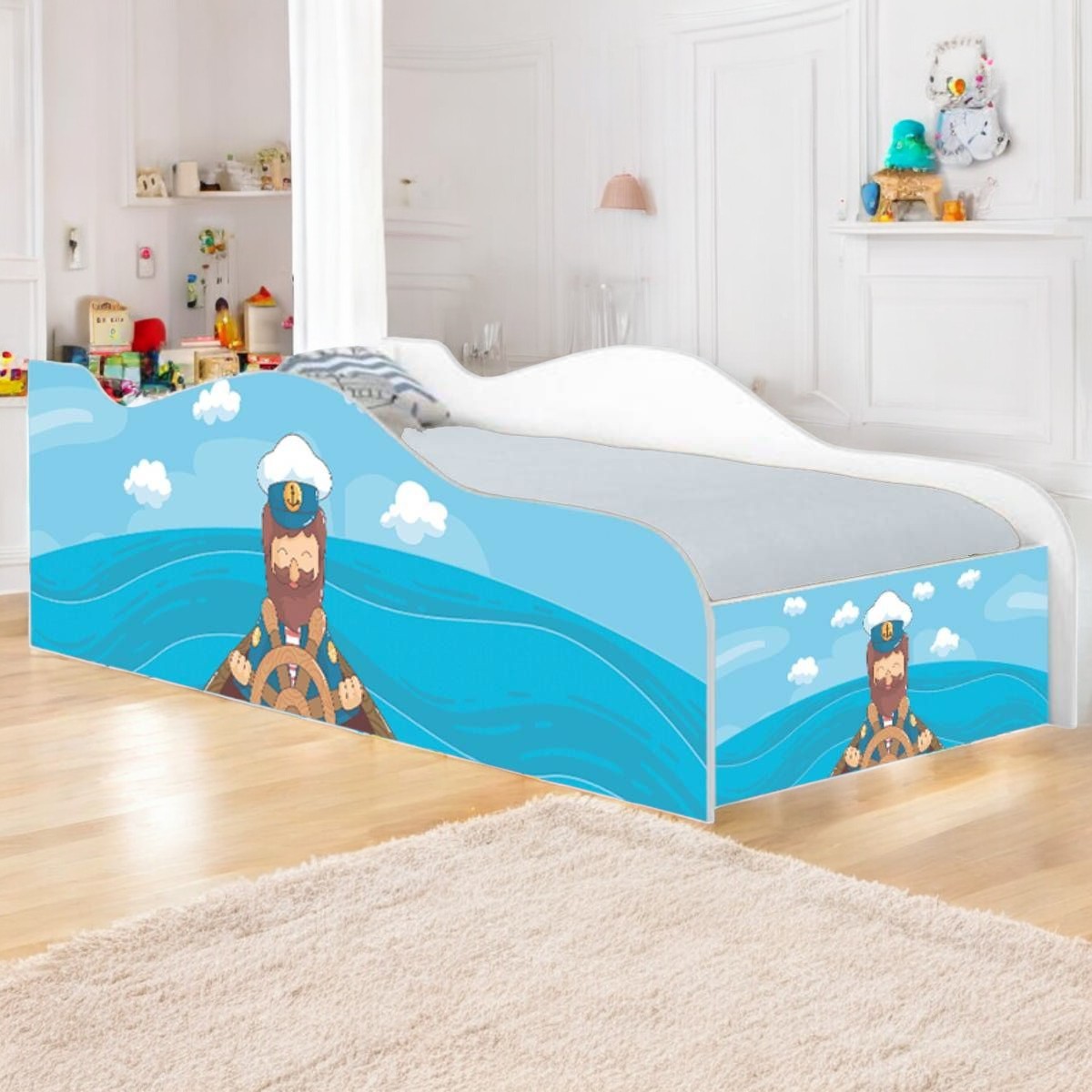 Cama Mobili Solteiro Marinheiro - DDCKMCB1435SPR
