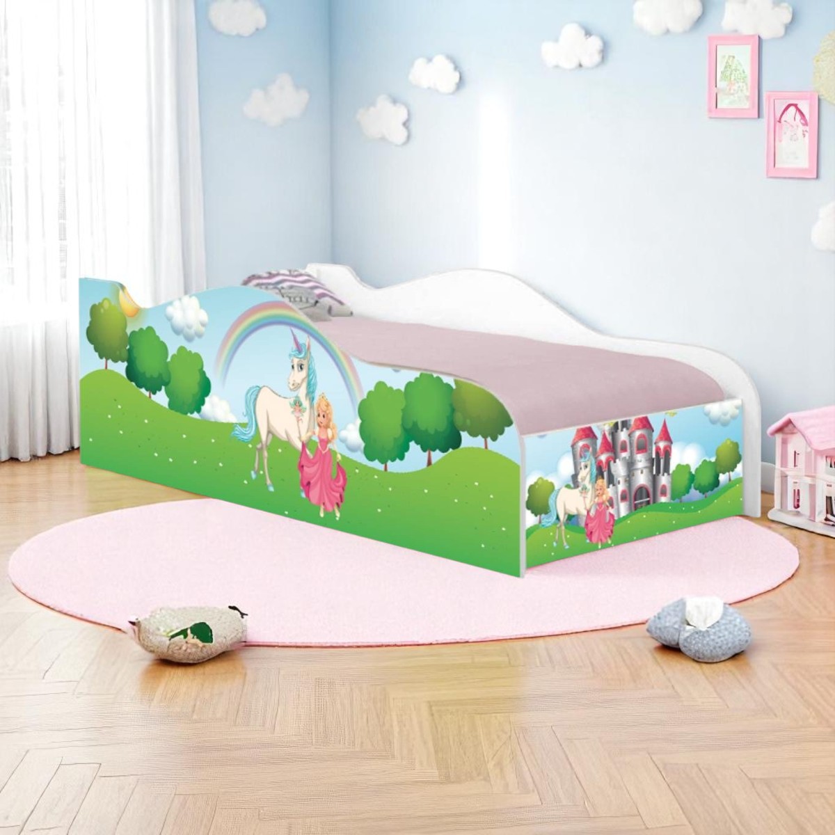 Cama Mobili Infantil Princesa Encantada - DDCKMCB1411PR