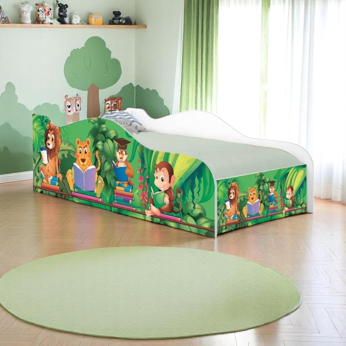 Cama Mobili Solteiro Safari - DDCKMCB1450SPR