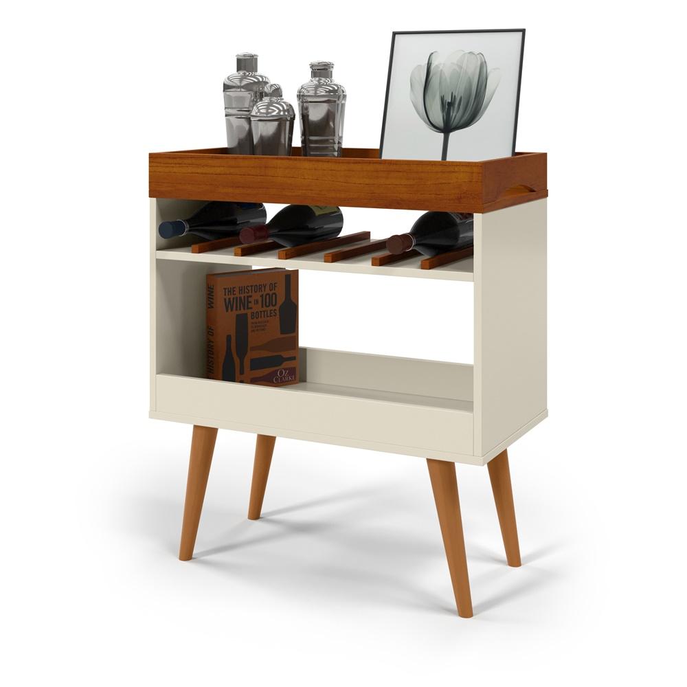 Aparador Café Drink Off White Caramelo - DDCOFT312431