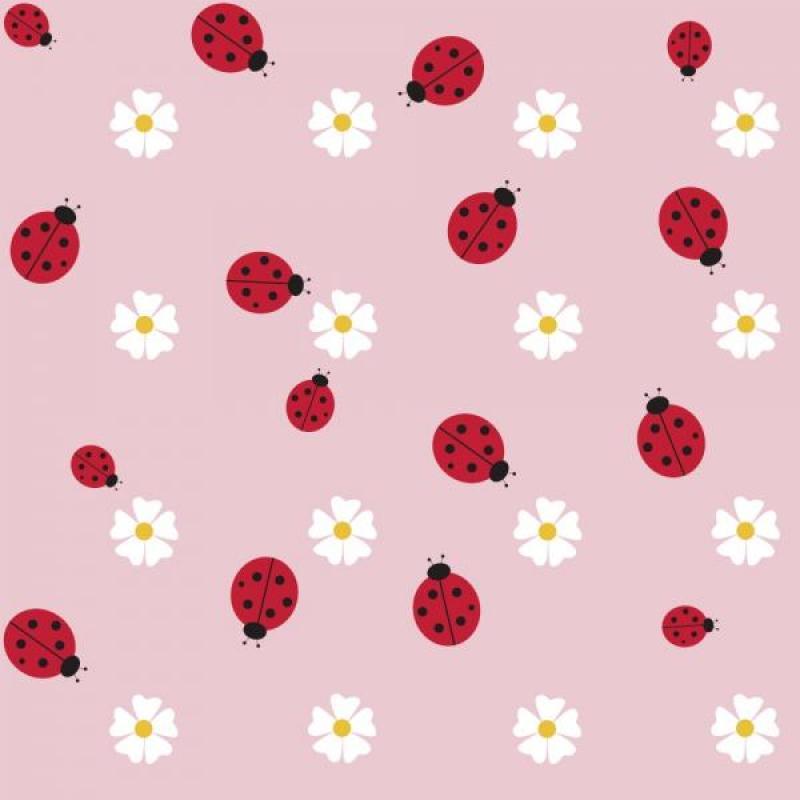 Papel De Parede Infantil Joaninha