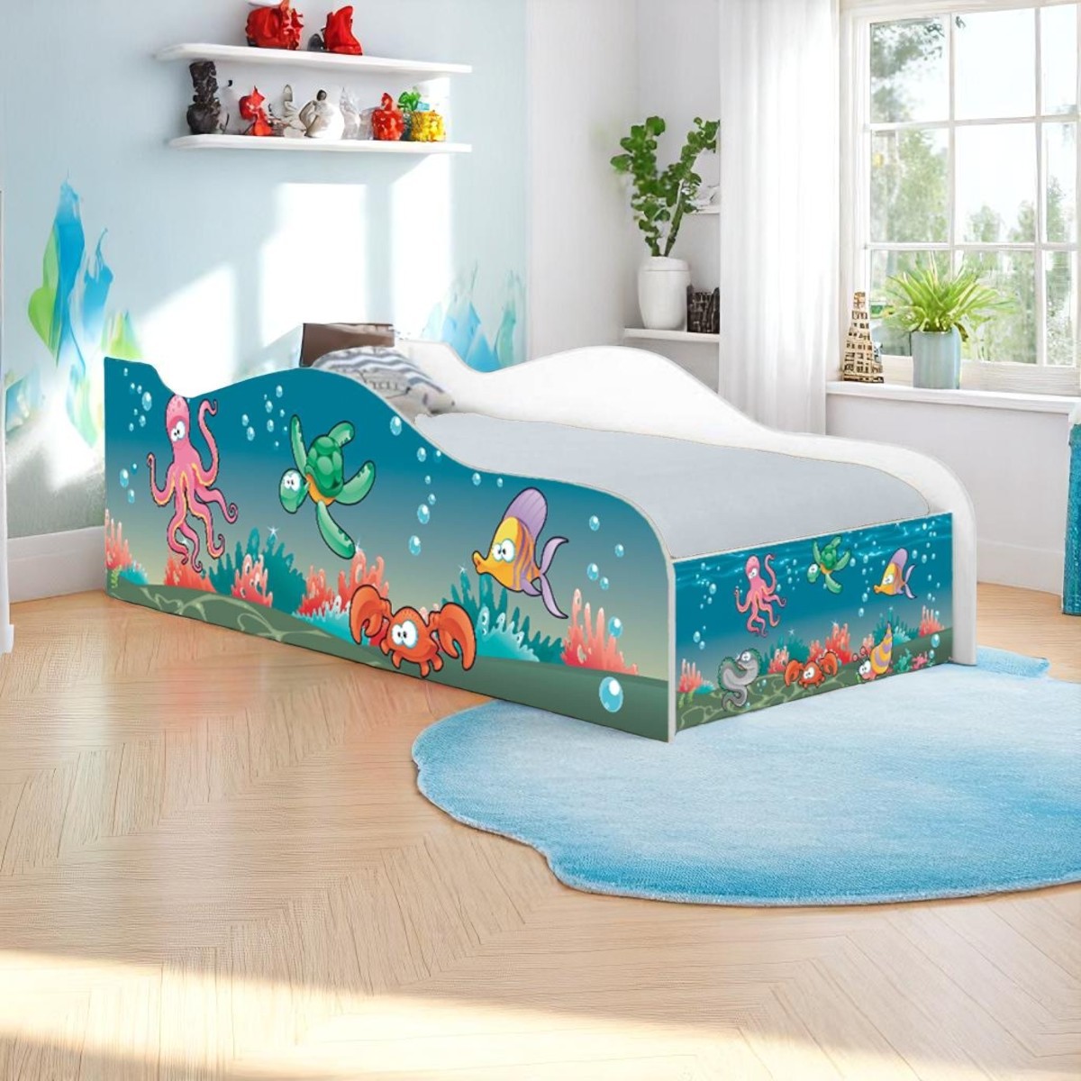 Cama Mobili Infantil Fundo Do Mar - DDCKMCB1457PR