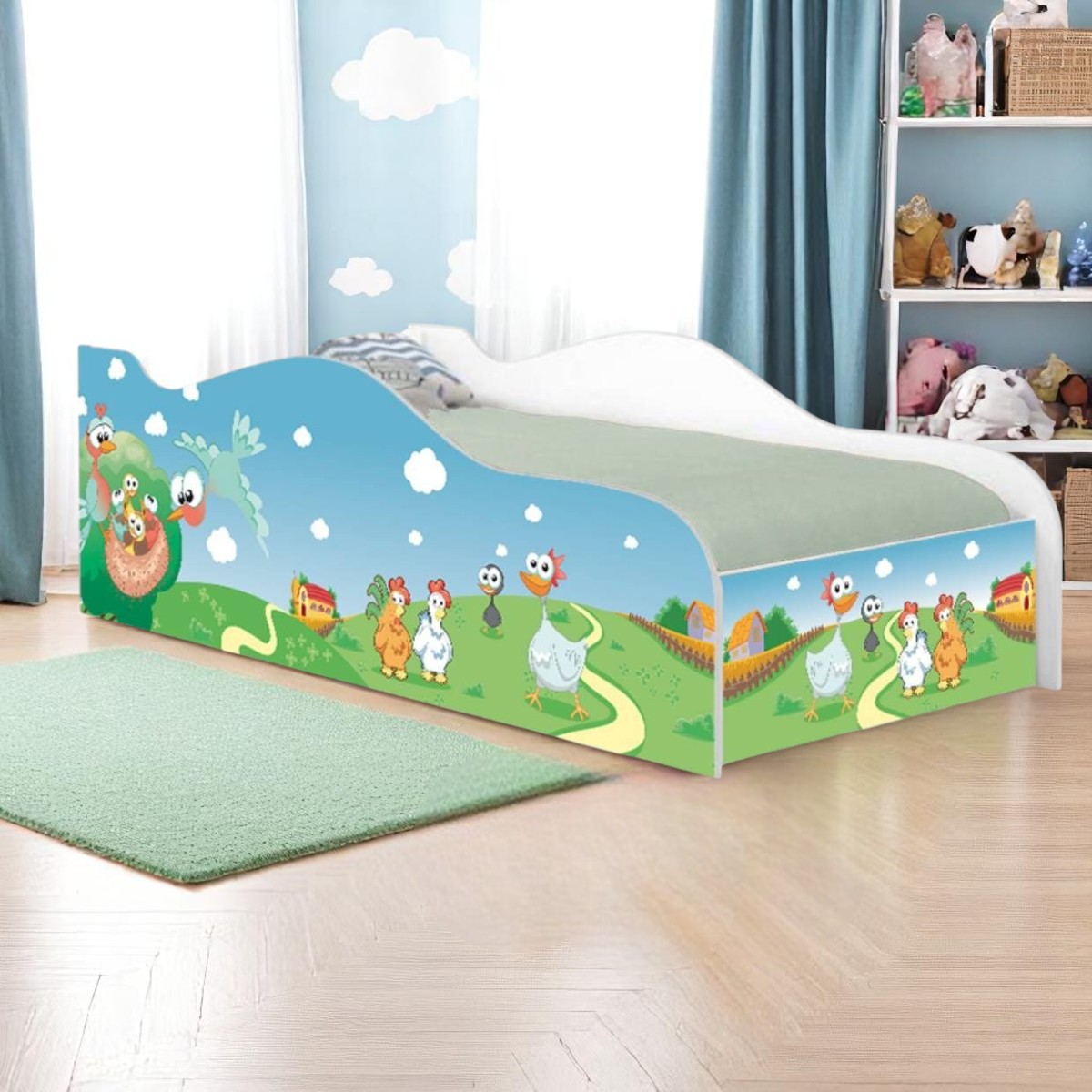 Cama Mobili Infantil Fazendinha - DDCKMCB1704PR