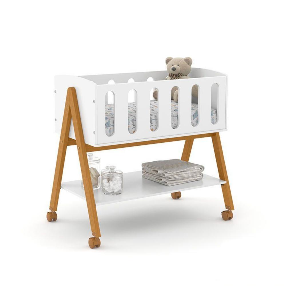 Mini Berço Sissi Matic Eco Wood 61360 Branco Eco Wood - DDCOFT739983