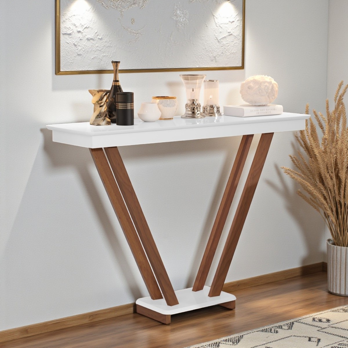 Aparador V Design Branco - DDCOFT307505