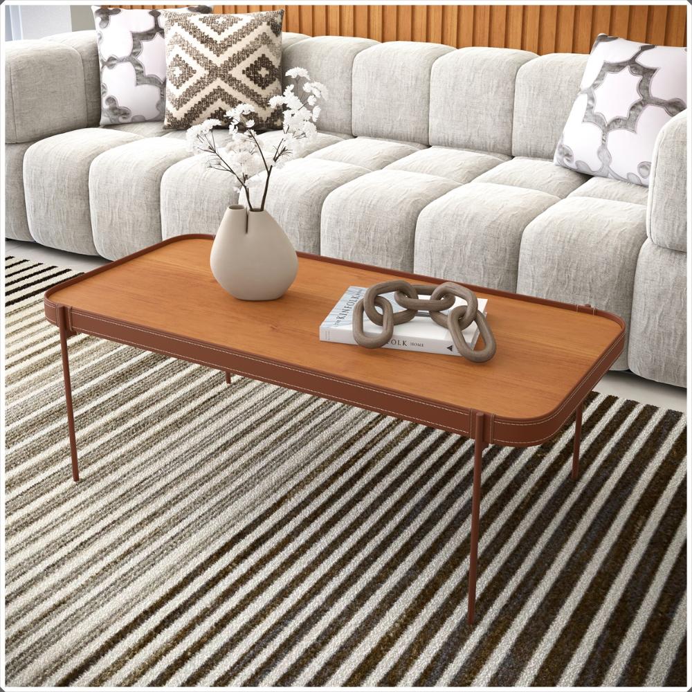 Mesa de Centro G Melin 110x52 Nature Cobre - DDCOFT319010