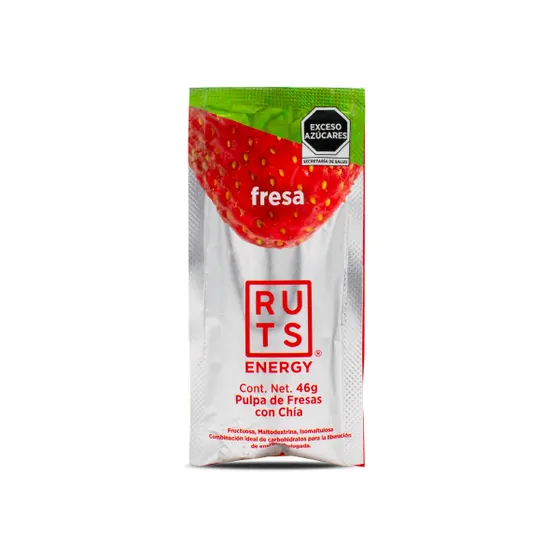 GEL ENERGÉTICO CON CHÍA RUTS FRESA 46 GR
