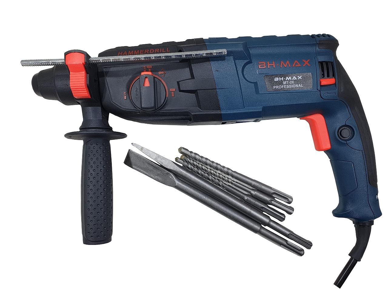 Corded Electric Rotary Hammer Drill